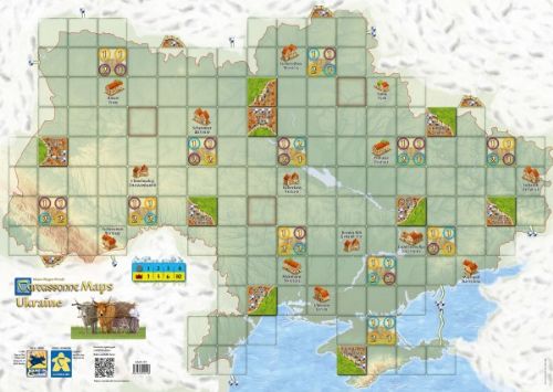 Carcassonne Maps - Ukraine